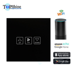 Topshine Smart Life APP WiFi contrôleur de vitesse ventilateur interrupteur tactile pour application Mobile télécommande la vitesse - Product Image 3