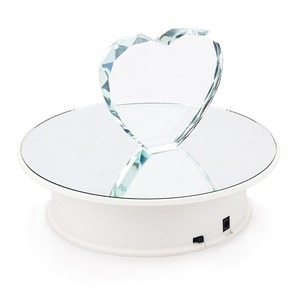Di velluto <span class=keywords><strong>nero</strong></span> top elettrico motorizzato giradischi display <span class=keywords><strong>fotografia</strong></span> 20 centimetri tavola rotante per la fucilazione della foto - Product Image 1