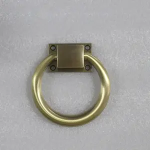 Brass furniture ring pulls drop ring pull knobs MH-44