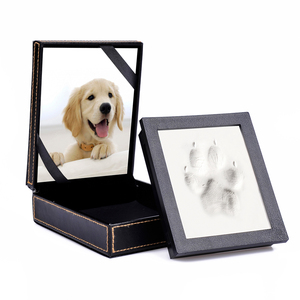 Chaude Cadeau <span class=keywords><strong>Chien</strong></span> Ou Chat Impression de <span class=keywords><strong>Patte</strong></span> D'animal Familier Souvenir Cadre Photo Avec Pet Argile Pawprint Kit <span class=keywords><strong>Empreinte</strong></span> - Product Image 5
