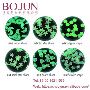 Más brillante luminiscente pigmento noctilucentes escamas fosfuro de escamas resplandor en <span class=keywords><strong>el</strong></span> oscuro para decoración de uñas - Product Image 1
