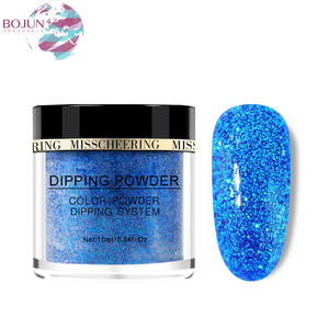 Gros série d'ongle de scintillement de décoration et extension en vrac d'immersion de clou ongle acrylique plongeant la poudre - Product Image 6