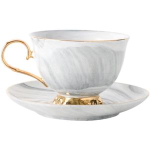 Nordic marmo tazza di <span class=keywords><strong>caffè</strong></span> e piattino set <span class=keywords><strong>coppia</strong></span> creativa tazza e salsa Inglese del pomeriggio tazza di tè rosso personalizzato - Product Image 5