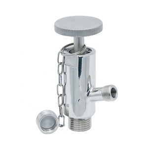 Boussole Wenzhou fabriqué en chine SS304 SS316L vannes d'échantillonnage d'extrémité à filetage mâle en acier inoxydable de qualité sanitaire avec poignée arrondie - Product Image 6