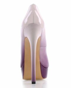Nuovi Arrivi 2019 Scarpe da Donna all'Ingrosso, Tacchi Alti Personalizzati Sexy con Punta <span class=keywords><strong>Aperta</strong></span> e Piattaforma - Product Image 6