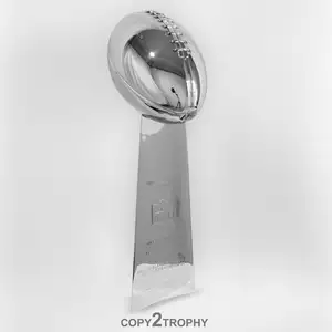 Vendita calda Personalizzati Fatti A Mano In Resina replica vince lombardi trophy