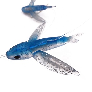 Ensemble de leurres pour poisson volant, matériel de pêche, avec hameçon décentré, pour <span class=keywords><strong>thon</strong></span>, eau salée, vente en gros - Product Image 4