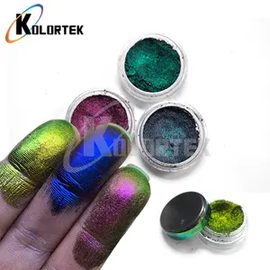 Kolortek Cosmetic Chrome Pigment Chameleon Powder for Eyeshadow Makeup Nails