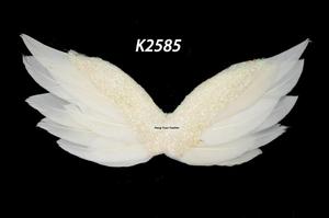 Enfant bébé <span class=keywords><strong>ange</strong></span> plume ailes décoratif pour Mariage Noël Costume Danse Cosplay De Fête Scène Décor du Défilé - Product Image 3