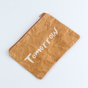 Logo personalizzato stampa fantasia mini piccolo impermeabile lavabile eco <span class=keywords><strong>fiendly</strong></span> tyvek dupont portafoglio di carta sacchetto portamonete per donna uomo - Product Image 3