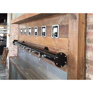 Cầu vượt tường gắn tháp với 4-20 vòi-SS đánh bóng-Tường vòi - Product Image 1