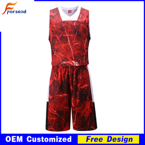 Cool Jersey Designs Blank Design Sublimation Uniform Basketball Jersey - Product Image 2