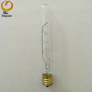 Ámbar/Borrar vidrio T20 cosecha colgante luz 130 V 25 W restaurante <span class=keywords><strong>Vintage</strong></span> lámpara de mesa lámpara del tubo - Product Image 5