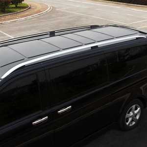 Barres <span class=keywords><strong>de</strong></span> <span class=keywords><strong>toit</strong></span> <span class=keywords><strong>de</strong></span> <span class=keywords><strong>voiture</strong></span> en alliage d'aluminium pour Mercedes Benz Vito W447 2016 - 2023 - Product Image 1