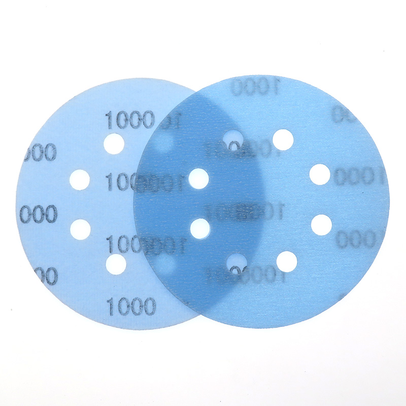 5 дюймов, 8 отверстий, крючок и петля, мокрые или сухие автомобильные шлифовальные диски, шлифовальные диски, абразивная бумага, наждачная бумага