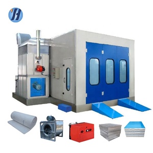 Haute performance utilisé <span class=keywords><strong>carrosserie</strong></span> <span class=keywords><strong>peinture</strong></span> salle avec brûleur à huile - Product Image 1