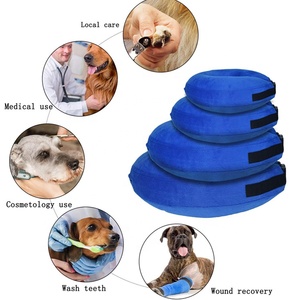 Opblaasbare Hondenkegelhalsband Alternatief Na Operatie, Hondenhals Donut Kraag Herstel, E Halsband Voor <span class=keywords><strong>Post</strong></span>-Operatie - Product Image 2