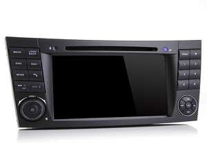 แอนดรอยด์14 SYSTEM 7 "รถจอสัมผัสสำหรับเครื่องเล่นดีวีดีจีพีเอสสำหรับ Benz E-Class W211 (2002-2008) CLS W219 (04-08) G-Class W463 - Product Image 1
