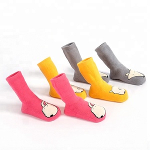2019 Hiver Pile Boucle Épaissir Chaud Tricoté Fox Kids Chaussettes Bébé Infantile chaussettes - Product Image 4