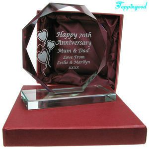De cristal de <span class=keywords><strong>Jade</strong></span> de premio trofeo para el aniversario de boda recuerdo - Product Image 1