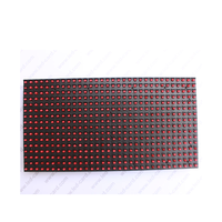 Module mené par DIP simple extérieur de couleur rouge d'affichage mené par publicité fixe extérieure de P10 SMD