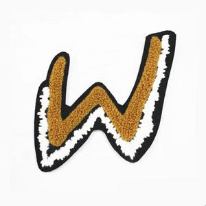 ファッション柔術デニムジャケット服パッチ刺EmbroideryカスタムPVCシェニール生地3Dレーザーカット、ロックボーダーアイアンオン100PCS - Product Image 3