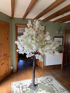 Centre de Table de mariage en bois, 1 pièce, plante artificielle, <span class=keywords><strong>petit</strong></span> arbre, fleurs de <span class=keywords><strong>cerisier</strong></span> - Product Image 6