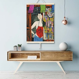 Peinture à l'huile sur toile de soie chinoise, œuvre d'art classique, faite à la main - Product Image 6