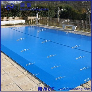 Nouvelle Arrivée Français Privé Standard Nf P 90 308 In-Ground Solid Pvc Safety <span class=keywords><strong>Piscine</strong></span> Couverture Avec Renforcement Des Barres En Aluminium - Product Image 2