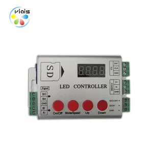 DC5-24V WS2801 WS2812B TM1812 LPD6803 TM1809 UCS1903 SM16703 WS2811 LED-SD-Karte Dmx Smart Controller