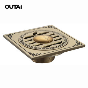 Haute qualité grille cheveux crépine carrée égouttoir avaloir de bac de douche déchets - Product Image 4