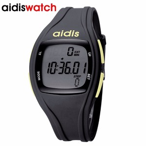 Unisexe Sport Podomètre Montres Numérique Résistant À L'eau Étape Montres LED horloge Stock Montre de Course à pied - Product Image 1