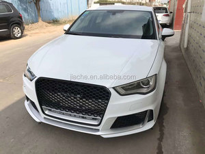 Kit Carrozzeria in Materiale PP Spoiler Anteriore e Posteriore per <span class=keywords><strong>Audi</strong></span> A3 Sline <span class=keywords><strong>S3</strong></span> Stile RS3 2014-2016 Protezione Paraurti <span class=keywords><strong>Auto</strong></span> - Product Image 3