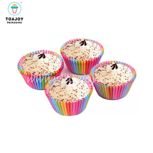 40gsm papel hermoso <span class=keywords><strong>de</strong></span> <span class=keywords><strong>la</strong></span> categoría alimenticia hornear <span class=keywords><strong>taza</strong></span> Arco Iris caja <span class=keywords><strong>de</strong></span> <span class=keywords><strong>la</strong></span> Magdalena - Product Image 6