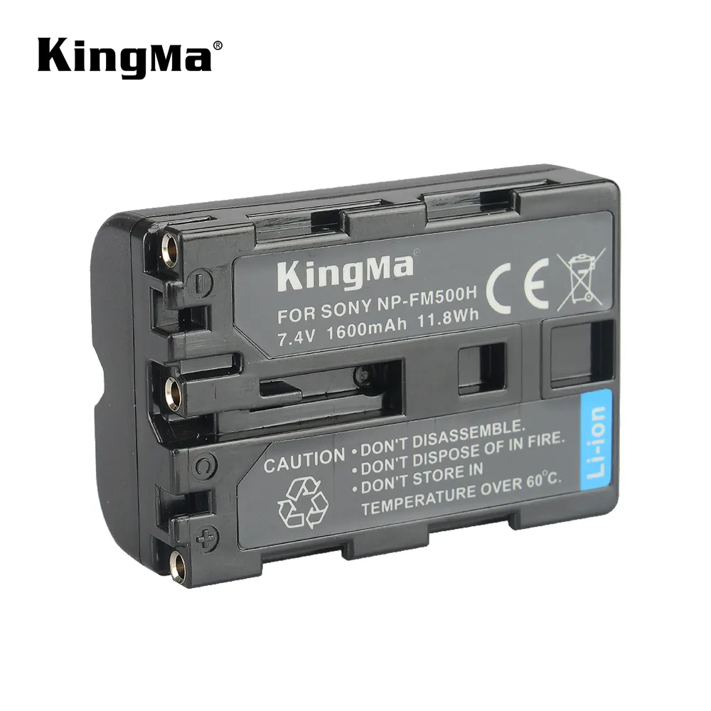 KingMaフルデコード充電式リチウムイオンバッテリーNP-FM500HソニーA65A77 A200A300カメラ用