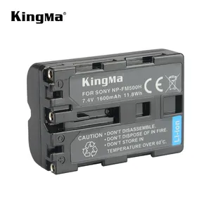 KingMa Complète Décodée Batterie Lithium-ion Rechargeable NP-FM500H Pour <span class=keywords><strong>Sony</strong></span> A65 <span class=keywords><strong>A77</strong></span> A200 A300 Caméra - Product Image 1