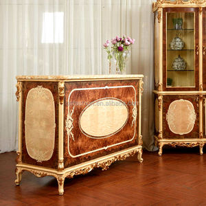 OE-FASHION villa Européenne cave à vin Français <span class=keywords><strong>or</strong></span> <span class=keywords><strong>cour</strong></span> trois portes armoire à vin <span class=keywords><strong>en</strong></span> verre <span class=keywords><strong>de</strong></span> salon armoire à vin - Product Image 2