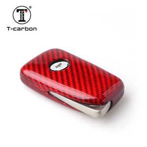 T-carbon sợi carbon xe <span class=keywords><strong>Key</strong></span> trường hợp bìa cho Lexus chính Bìa xe phụ kiện nội thất nhà máy bán buôn <span class=keywords><strong>Key</strong></span> trường hợp - Product Image 2