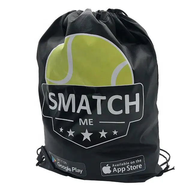 Promotional Customized Football Fan Drawstring Bag