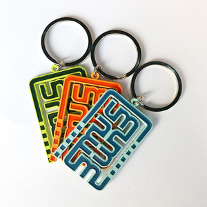 <span class=keywords><strong>OEM</strong></span> diseño de la forma de metal de acero inoxidable <span class=keywords><strong>clave</strong></span> de la cadena - Product Image 4