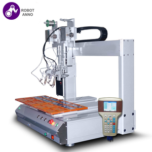 뜨거운 Anno 더블 헤드 더블 스테이션 자동 납땜 로봇 기계 - Product Image 2