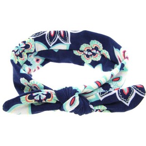 Bébé Bandeau Avec Fleur Imprimer Enfant Noués Tête Wrap <span class=keywords><strong>Bandana</strong></span> Head Wrap Pour Bébé Hairband Photo Prop - Product Image 4