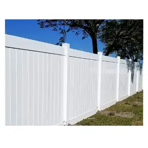 Chống Tia Cực Tím 6X8 Ft Màu Trắng Nhựa PVC Vinyl Giá Rẻ Bảo Mật Hàng Rào