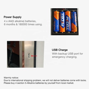 Fournisseur de serrures de porte intelligentes Meilleur <span class=keywords><strong>prix</strong></span> Code <span class=keywords><strong>Carte</strong></span> Serrure de porte intelligente à empreintes digitales pour portes en bois, métal, composite - Product Image 5