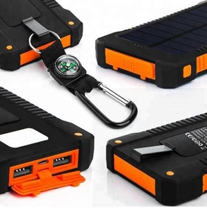 2018 mejor venta en <span class=keywords><strong>Amazon</strong></span> artículo patente cargador banco de energía <span class=keywords><strong>solar</strong></span> impermeable - Product Image 4
