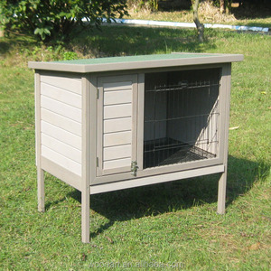 Luxury interior hand wooden rabbit hutch covers plastic rabbit cage trays for free - Product Image 3