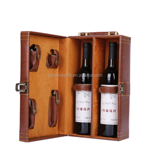 Fábrica al por mayor cuero <span class=keywords><strong>de</strong></span> la PU caja <span class=keywords><strong>de</strong></span> regalo <span class=keywords><strong>de</strong></span> vino 2 vino <span class=keywords><strong>de</strong></span> la botella <span class=keywords><strong>de</strong></span> vino <span class=keywords><strong>de</strong></span> caja con abridor Set - Product Image 2
