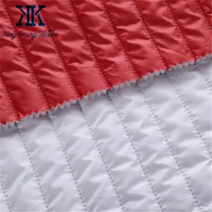 no sewing ultrasonic waterproof downproof quilted polyester jacket fabric