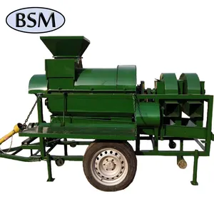 Africa diesel engine corn sheller maize threshing machines Millet Sheller Thresher Machine