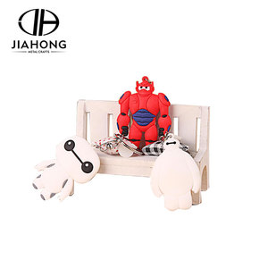 2D 3d <span class=keywords><strong>de</strong></span> bande <span class=keywords><strong>dessin</strong></span>ée en caoutchouc <span class=keywords><strong>schtroumpf</strong></span> porte-clés - Product Image 5